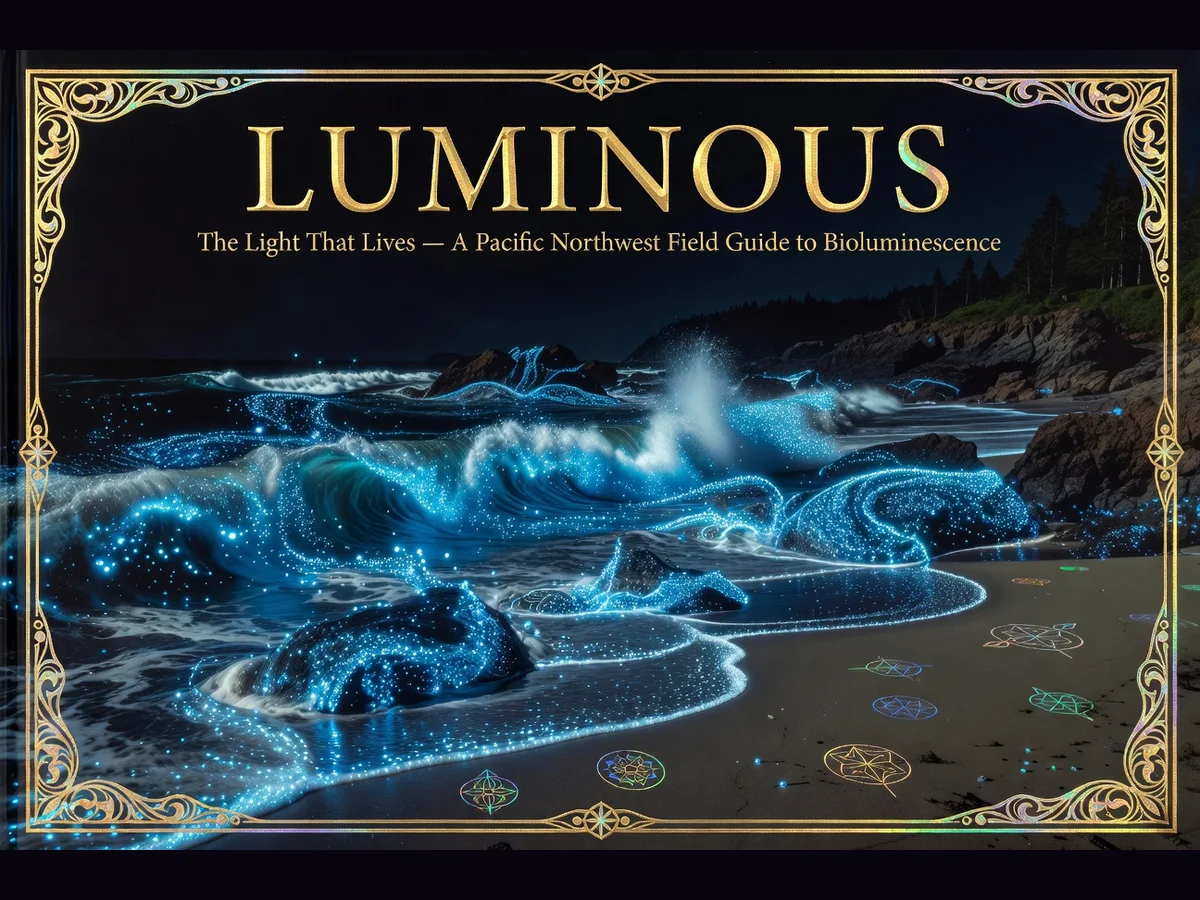 Product artwork for Bioluminescent Oregon Proof Book