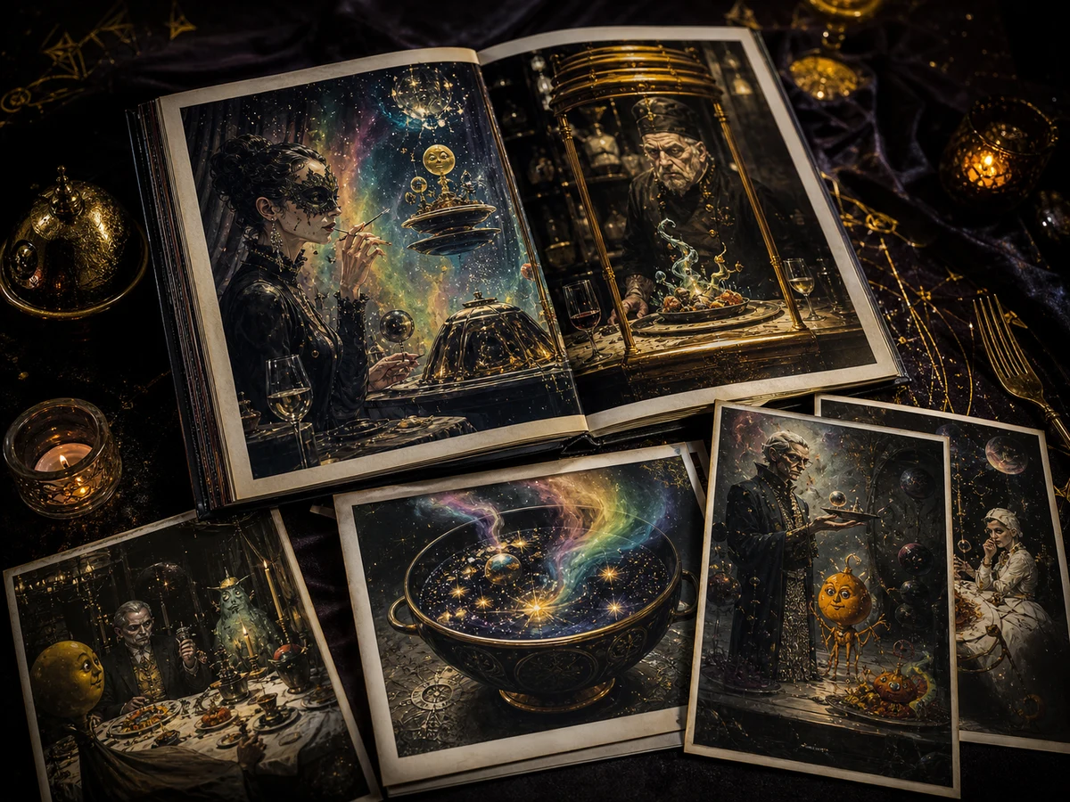 Product artwork for Emoji Soup Wayward Diners Art Companion Pack