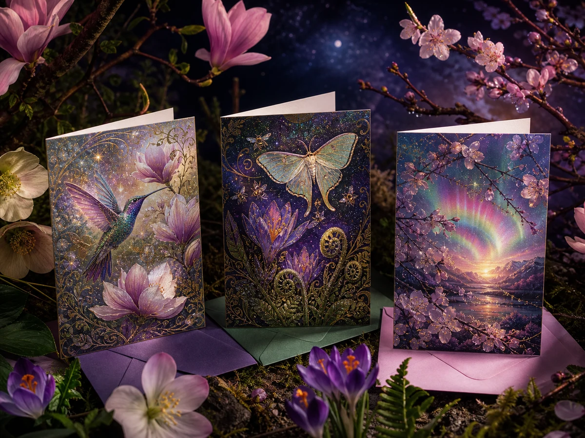 Product artwork for Spring Greeting Card Mini Pack 3