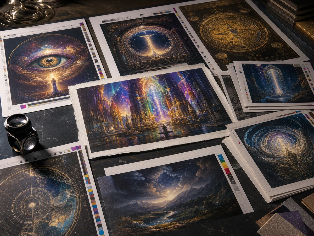 Product artwork for VORATH Colorized Print Canon - Proof Pack