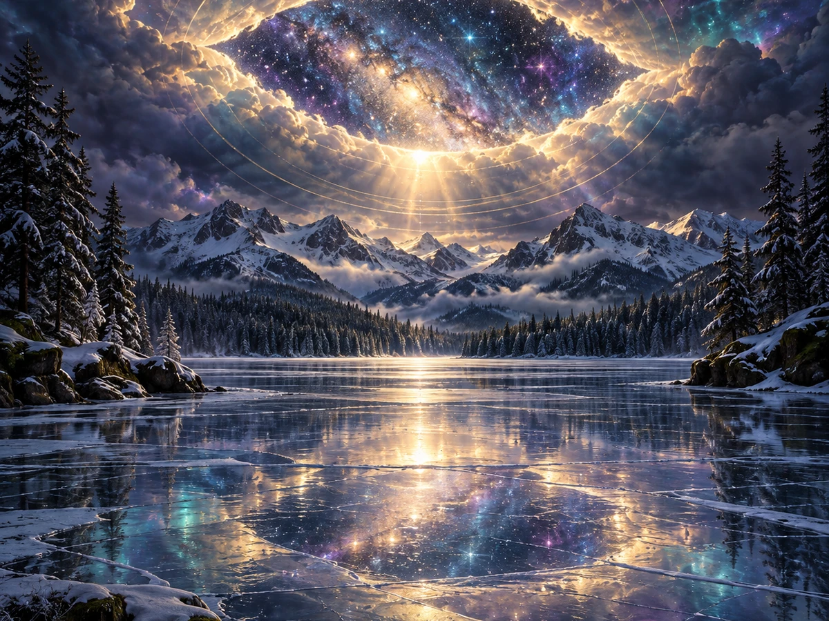 Product artwork for Season of Lights Cosmic Winter Art Pack