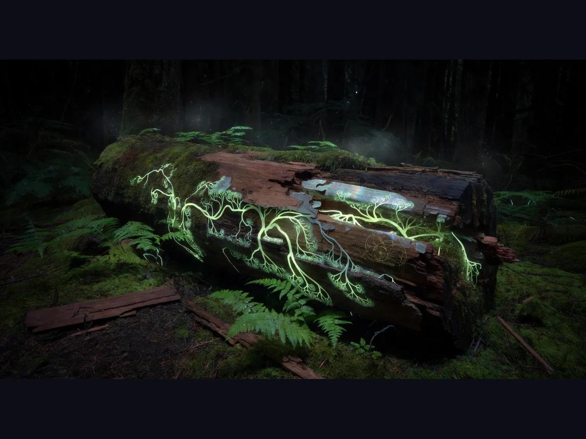 Product artwork for Bioluminescent Oregon: Living Light of the Pacific Northwest and Beyond