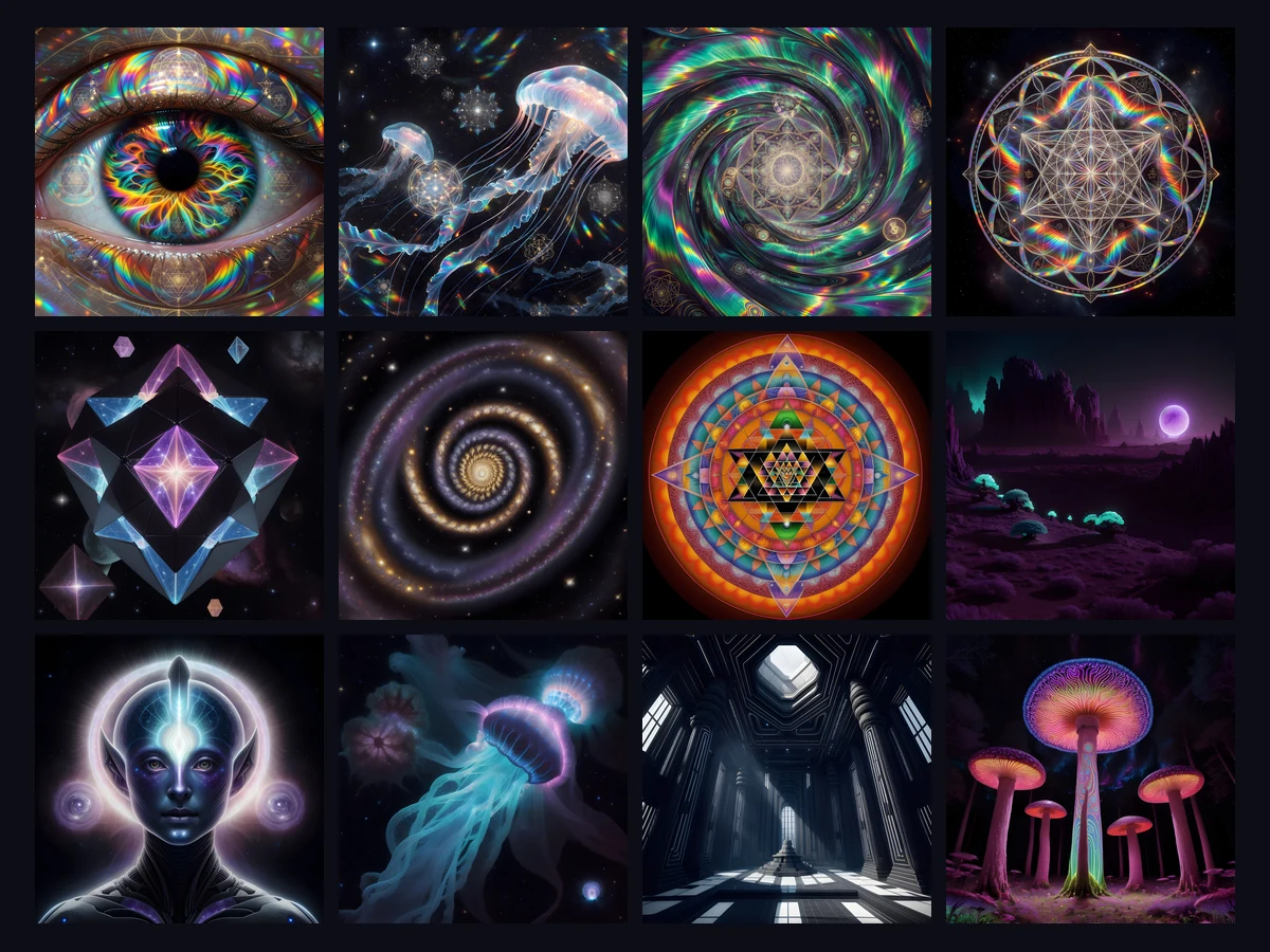 Product artwork for VORATH Print Canon Sampler: 12 Art Plates