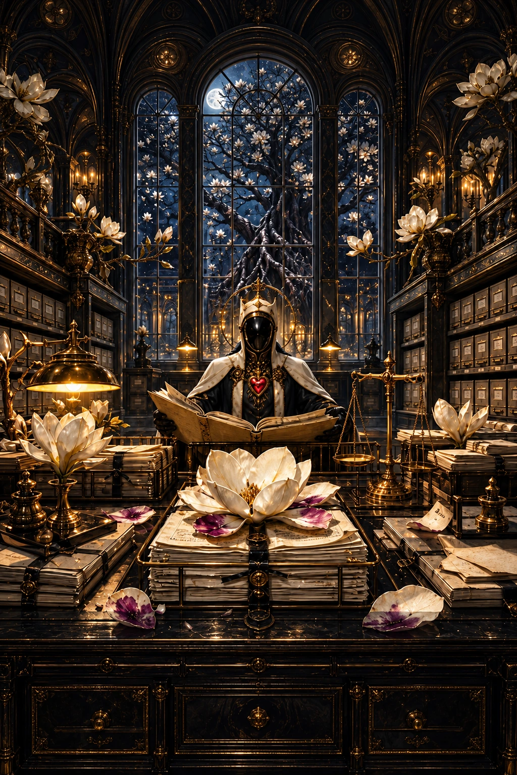 The White Petal Court cover