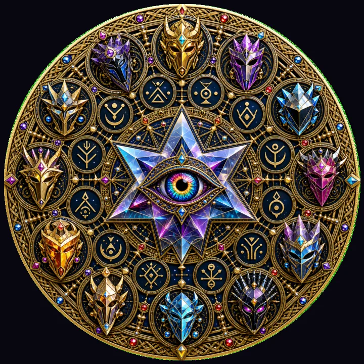 Vorathic Design System glyph seal