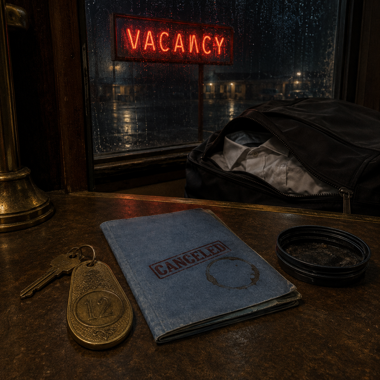 Turn the Vacancy Sign Halfway Down cover