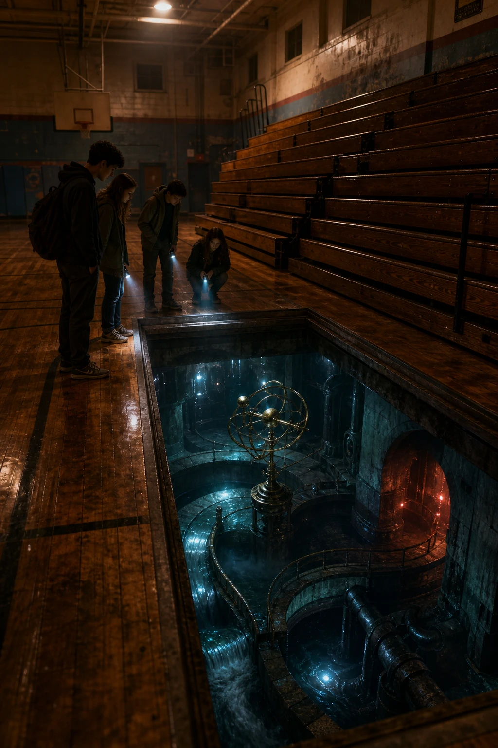The Shelter Map Under the Gym cover