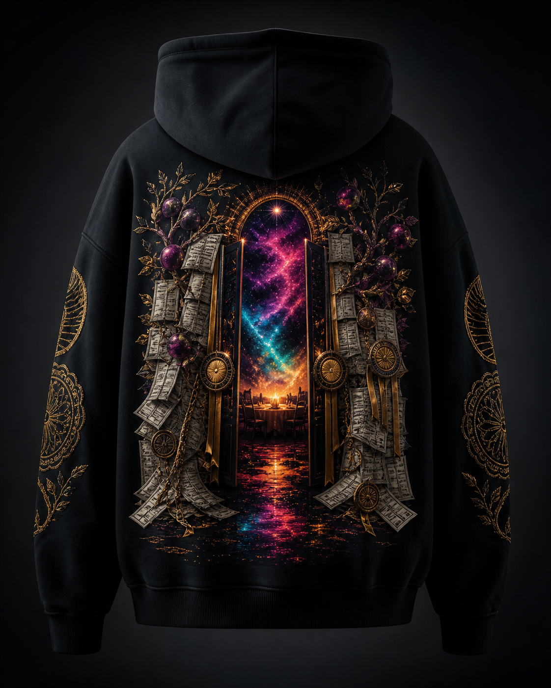 Audit Door Portal Hoodie concept mockup