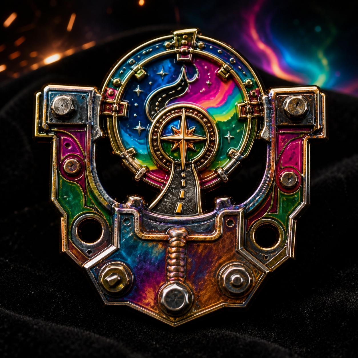 Rainbow Bracket-Repair Pin concept mockup
