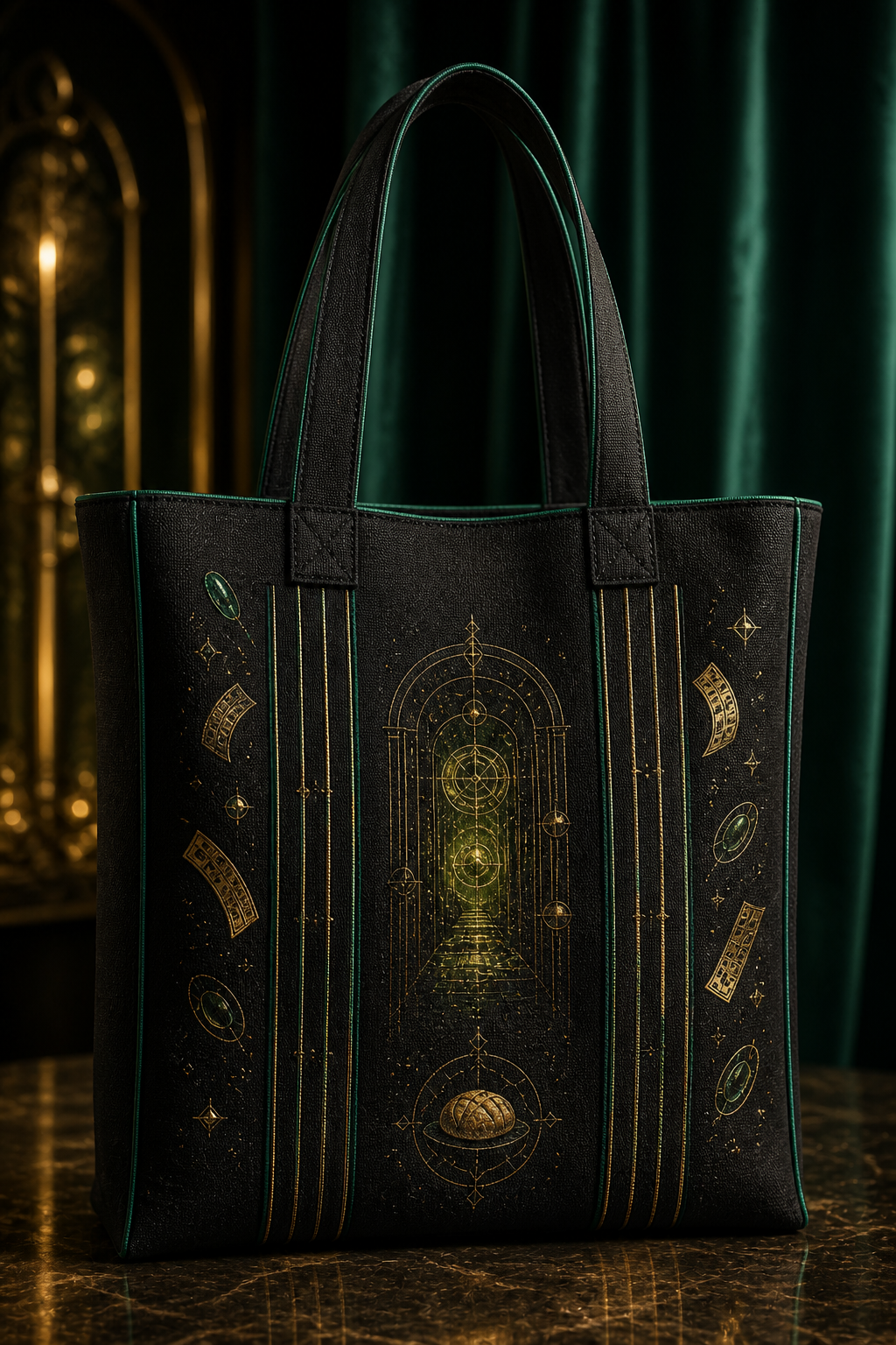 Honest Receipt Tote concept mockup