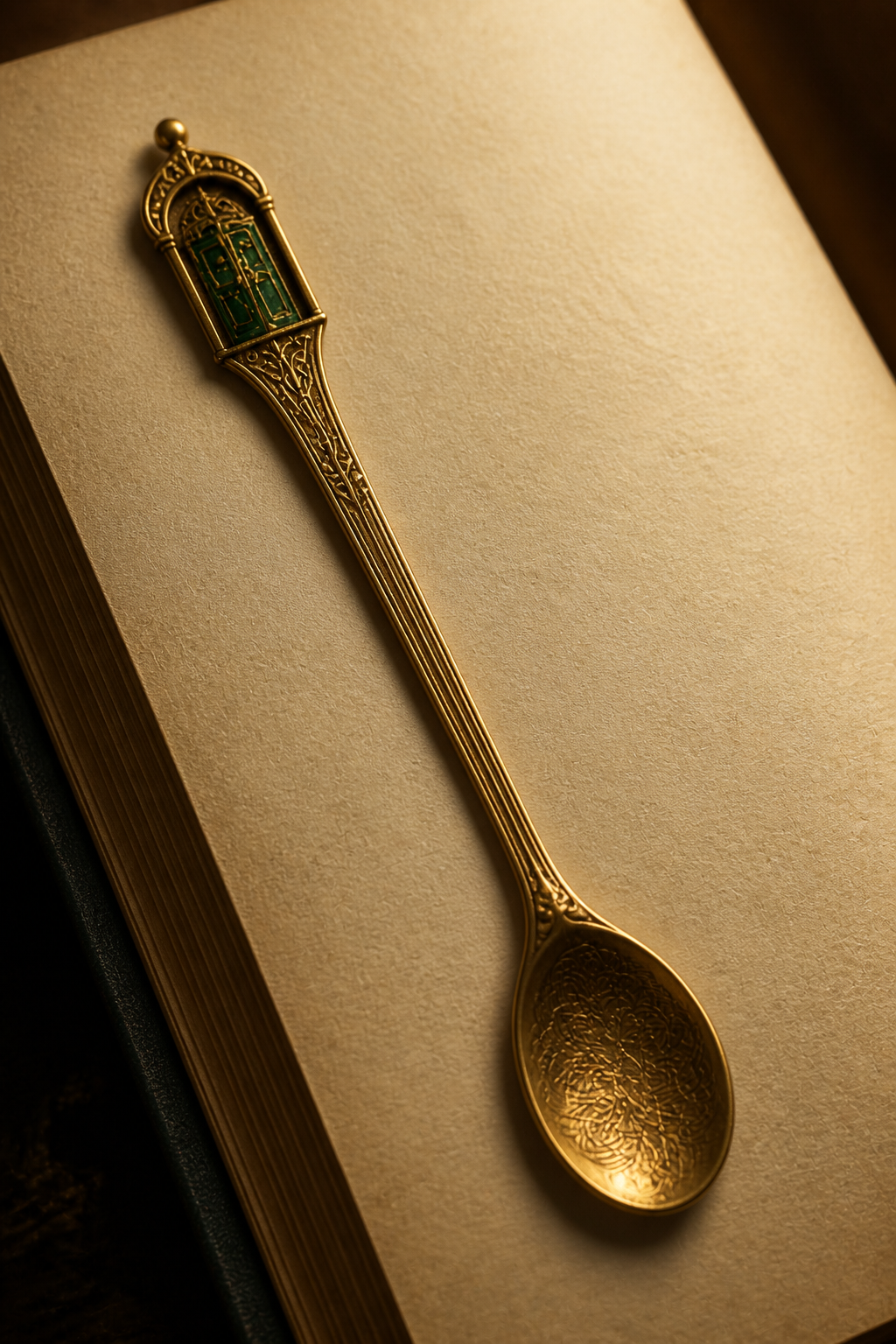 Shared Spoon Bookmark concept mockup