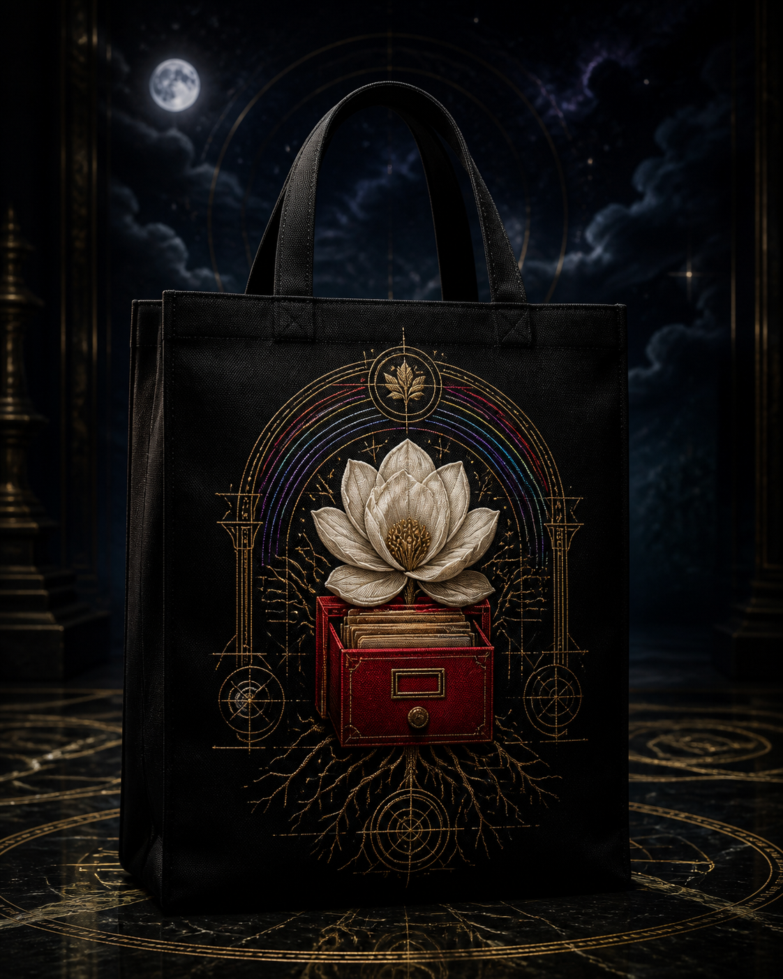 Magnolia Archive Tote concept mockup