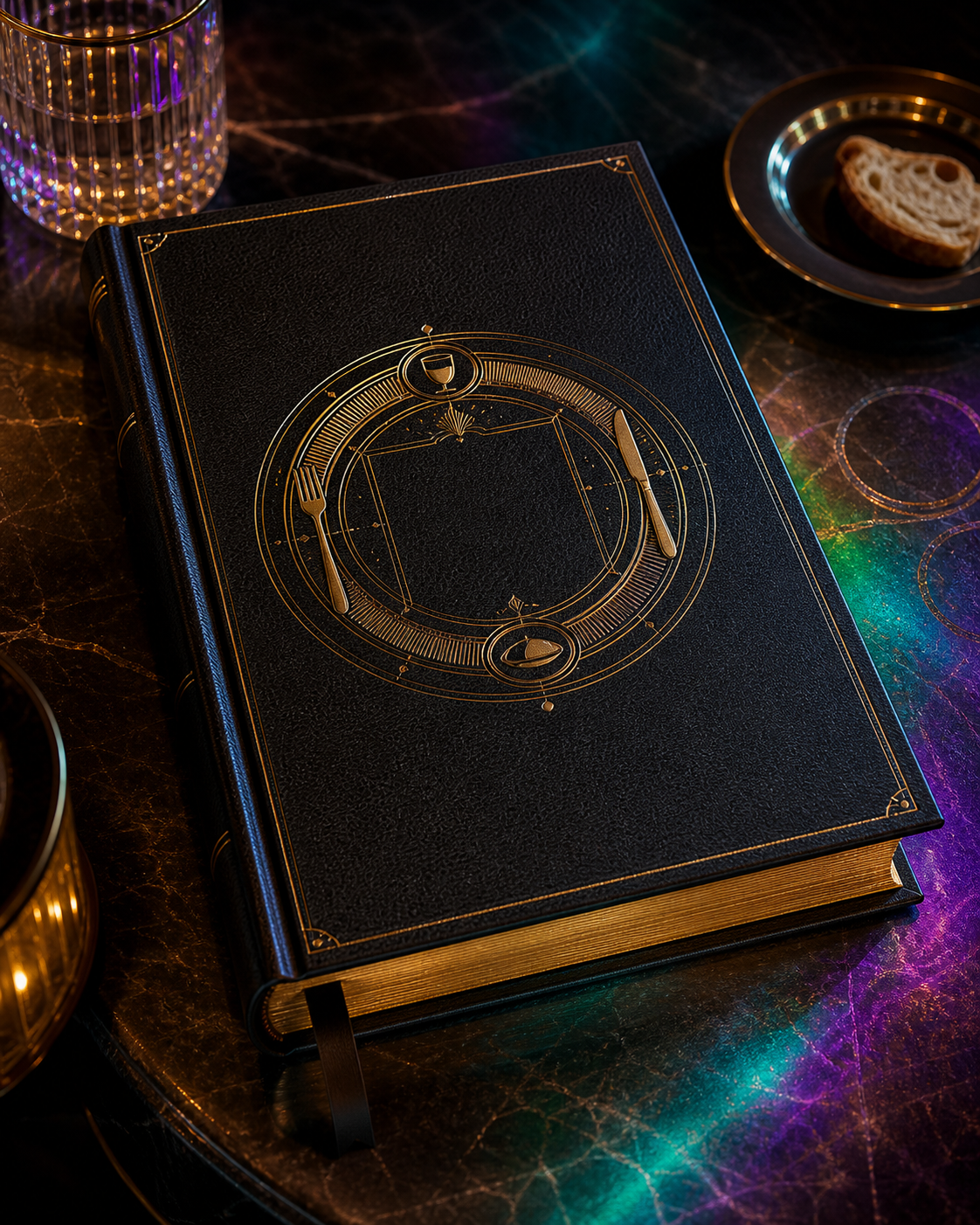 Blank-Menu Service Logbook concept mockup
