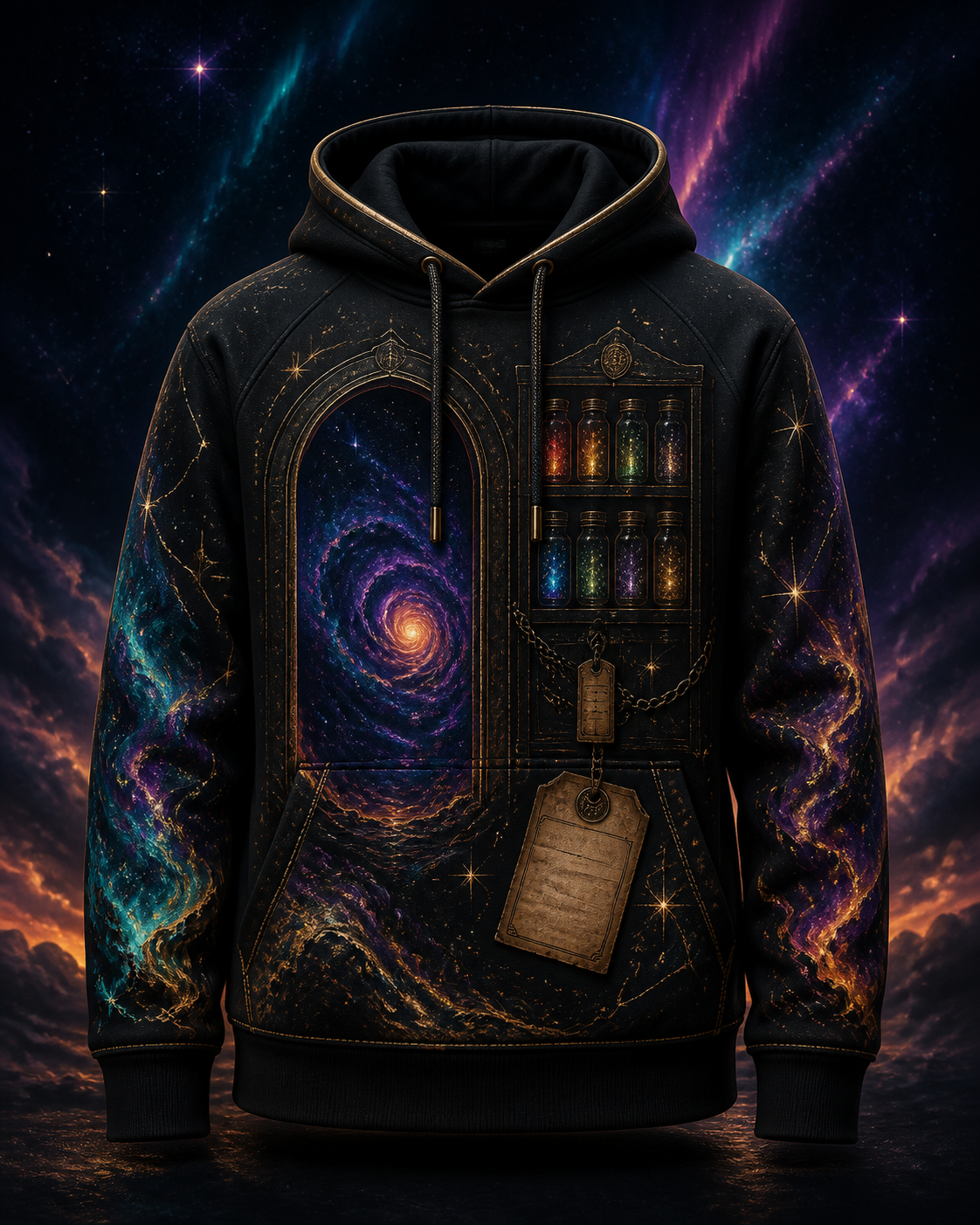 Waiver Shelf Hoodie concept mockup