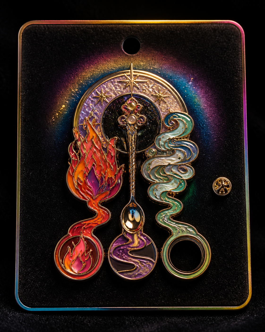 Rainbow Consent Flavor-Note Pin concept mockup
