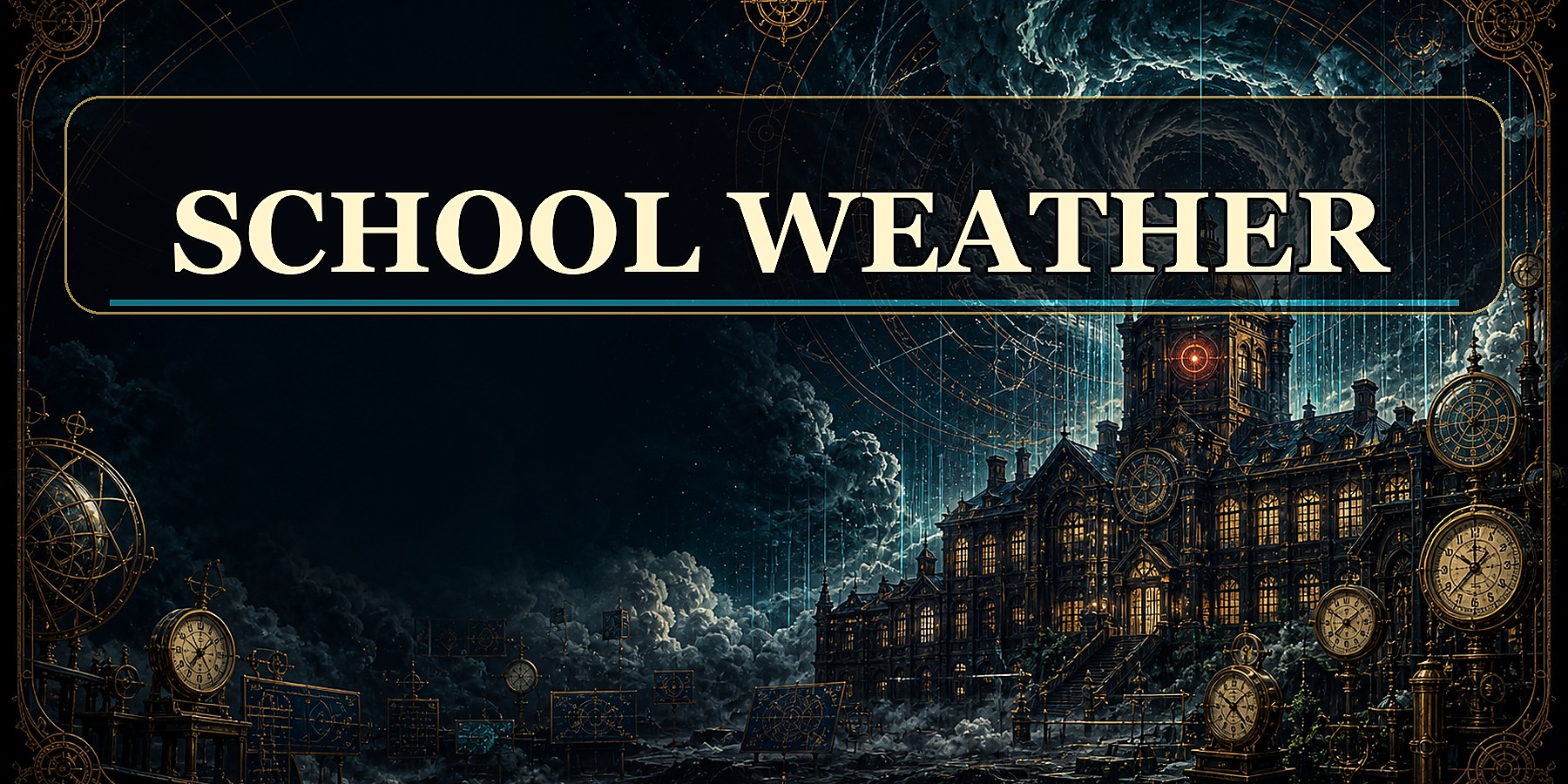 School Weather title card