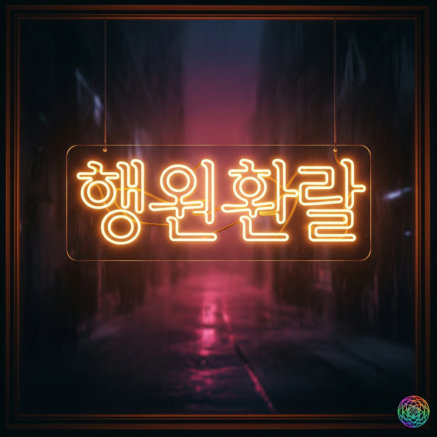 Babel Afterimage 01 abstract dream-language neon artifact