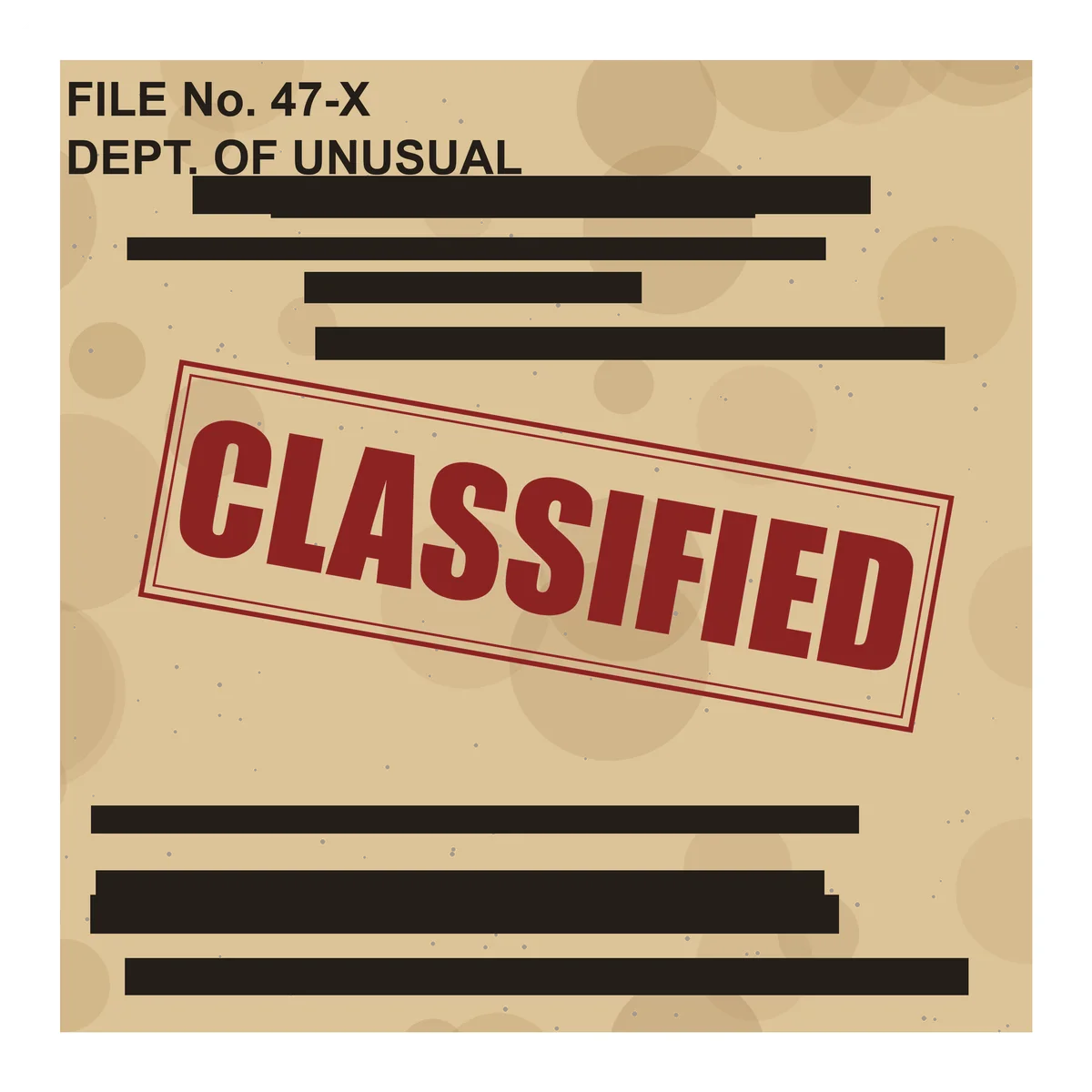 Classified Stamp