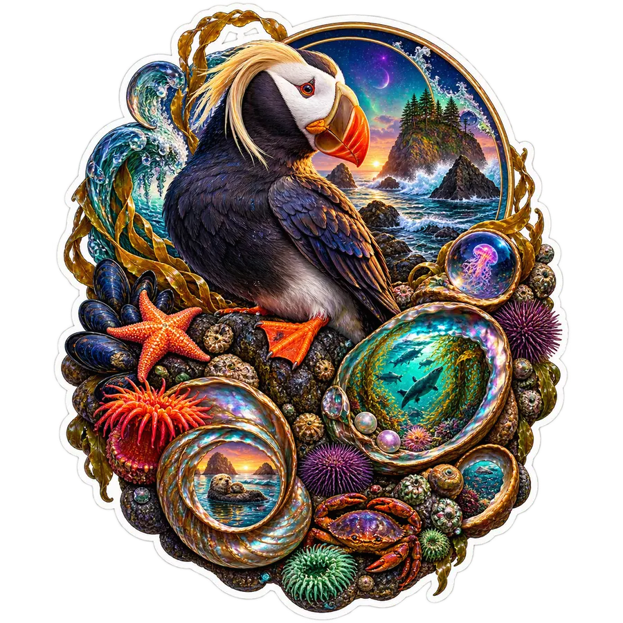 Pacific Puffin Tidepool Theater