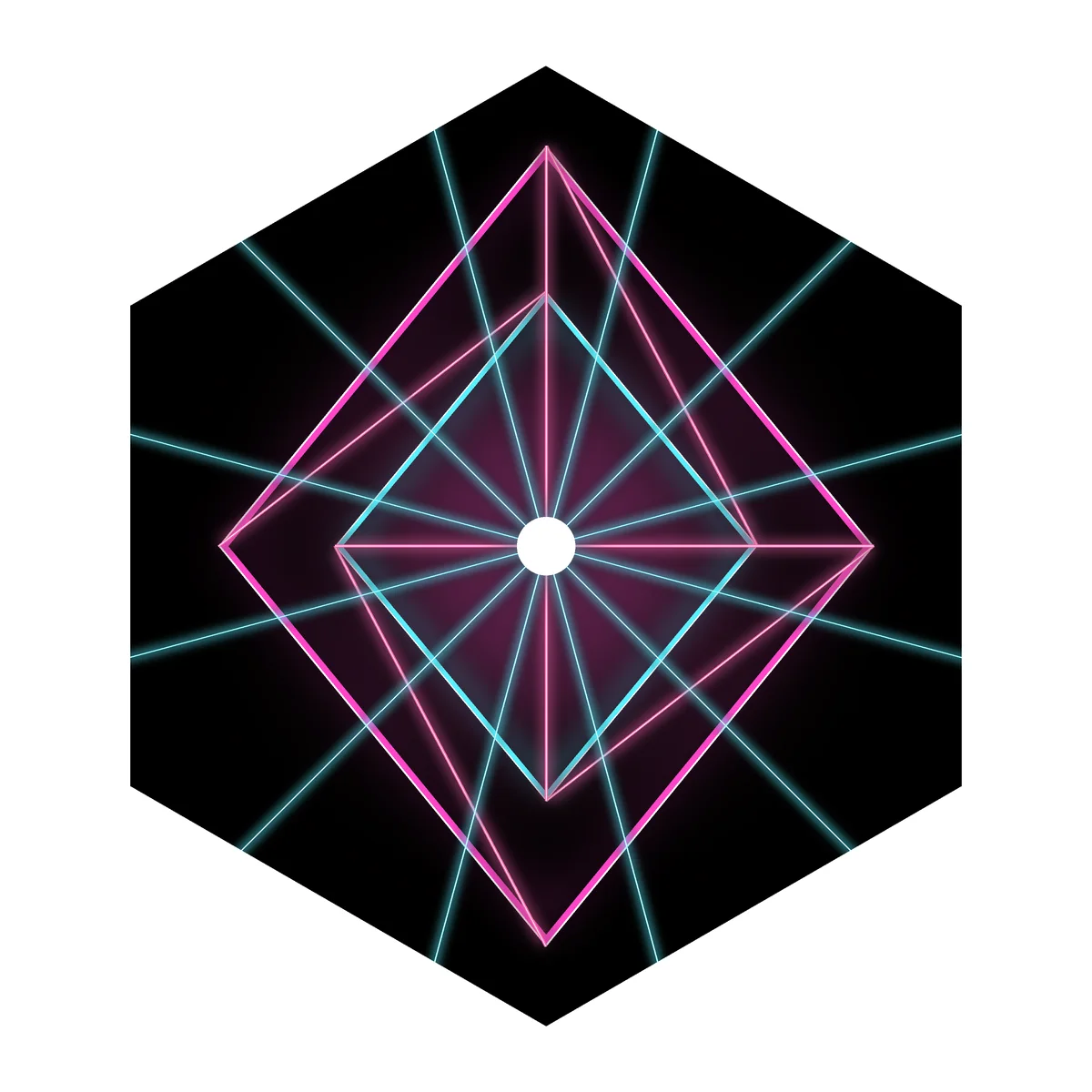 Neon Diamond Crystal