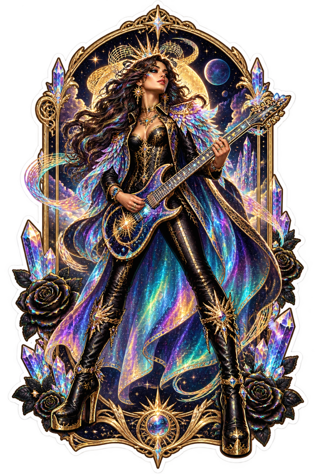 Arcana Stage Sovereign die-cut sticker