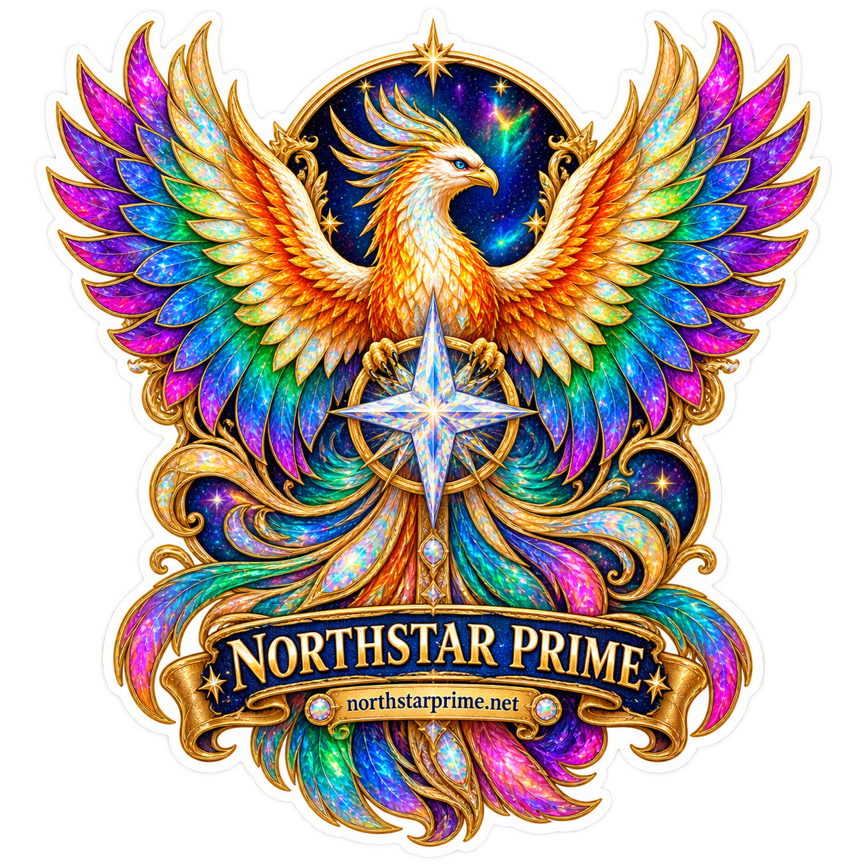 NorthStar Phoenix sticker artwork