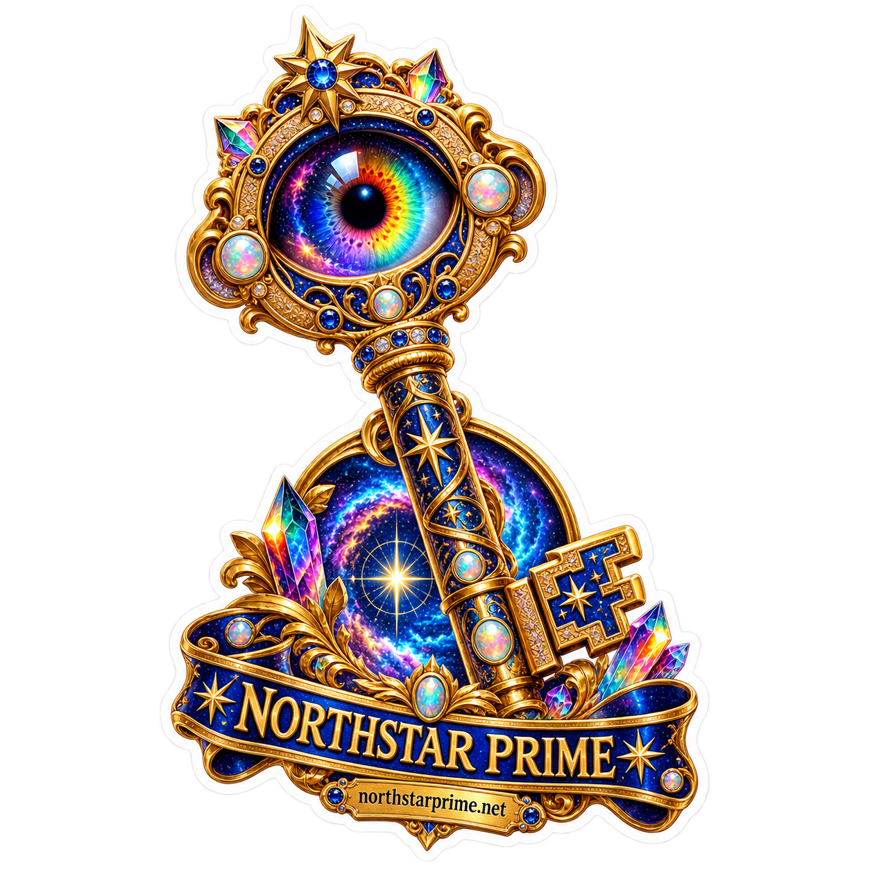 Portal Key sticker artwork