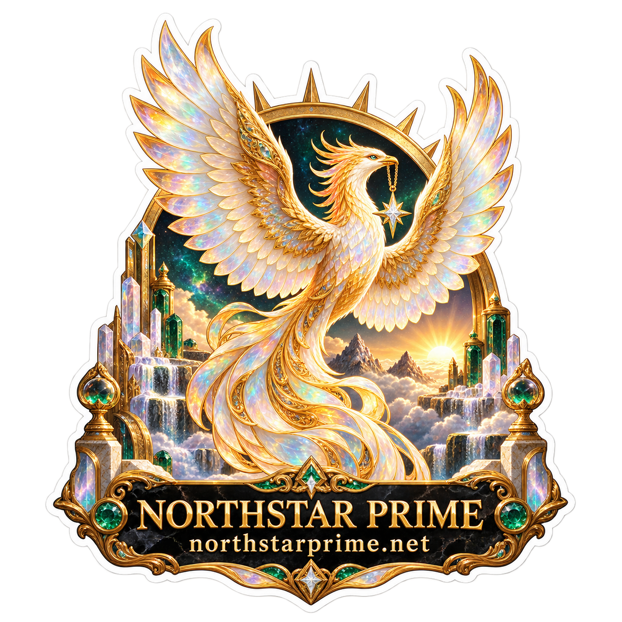 Northstar Phoenix sticker artwork
