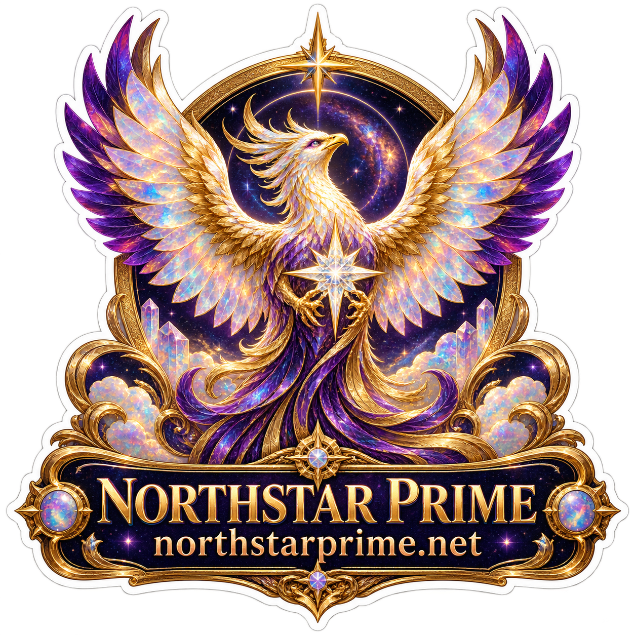 Northstar Phoenix sticker artwork