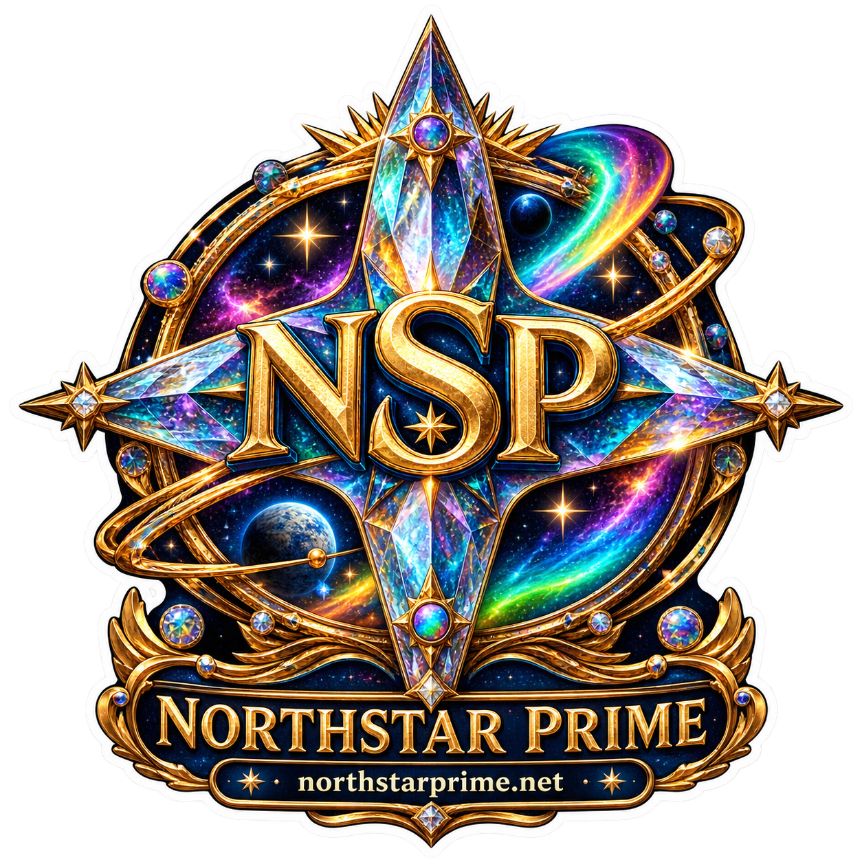 NorthStar Crest sticker artwork
