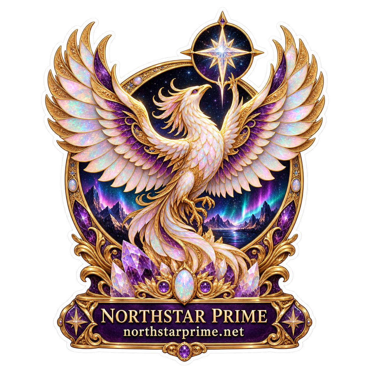 Northstar Phoenix sticker artwork